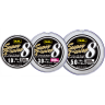 Плетеный шнур YO-ZURI DUEL PE SUPER X-WIRE 8 300m #4.0 5COLOR-YELLOW MARKING 27.0Kg (0.34mm) H3623N-5CR